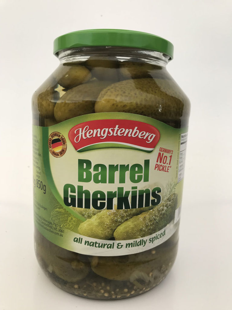 1.7kg HENGSTENBERG BARREL PICKLES Gourmet & More