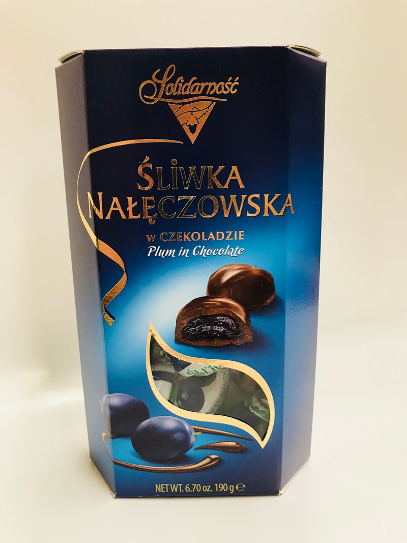 Nałęczowska Plum (Śliwka Nałęczowska) Chocolate Box Solidarność 300g