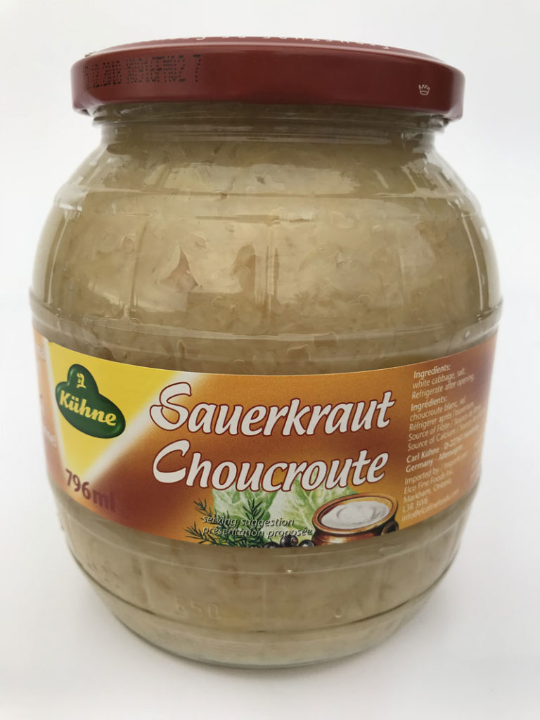 850ml KUHNE BARREL SAUERKRAUT - Gourmet & More