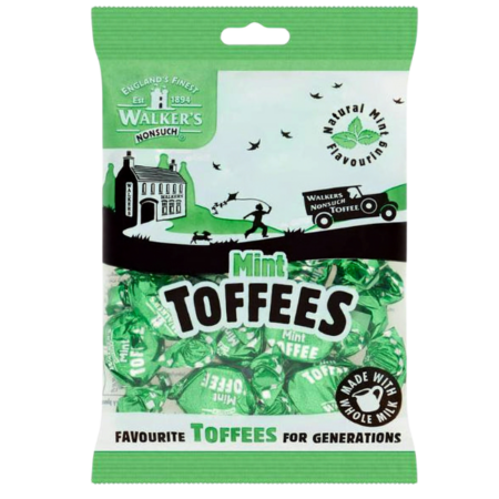WALKERS MINT TOFFEES (12)