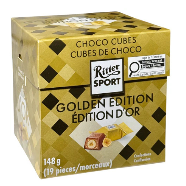 RITTER SPORT GOLDEN EDITION CUBE